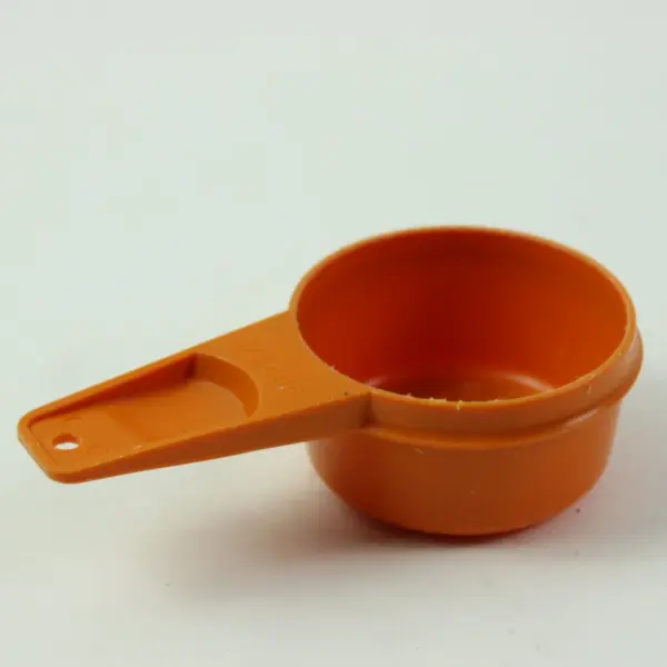 Tupperware 765-7 Orange 1/3 Cup Measuring Cup
