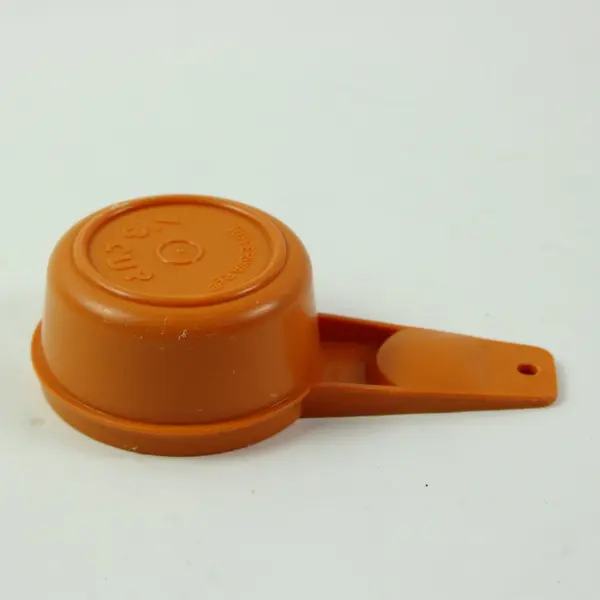 Tupperware 765-7 Orange 1/3 Cup Measuring Cup