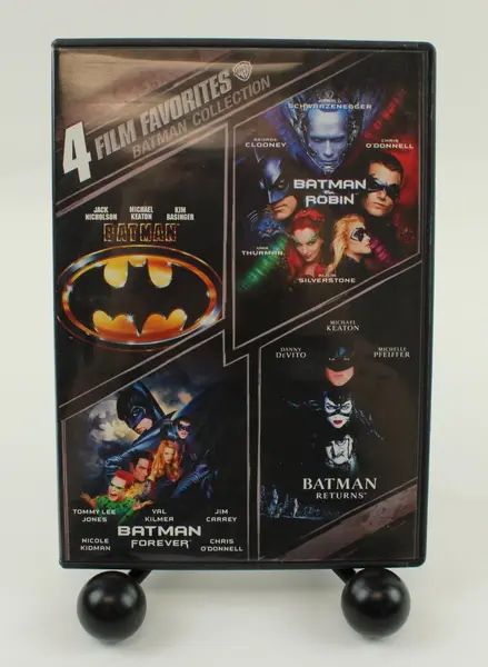 Film Favorites Batman 4 Movie DVD Collection Batman Returns Forever Robin
