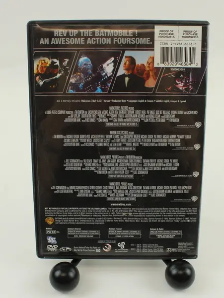 Film Favorites Batman 4 Movie DVD Collection Batman Returns Forever Robin
