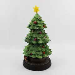 Rotating Light Up Christmas Tree w/ Moving Train and Music As-Is