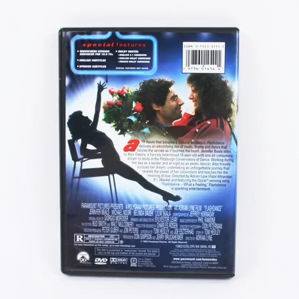 Flashdance DVD 1983 Jennifer Beals, #01454 