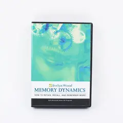 Evelyn Wood Memory Dynamics 5 Audio CD Set 2006 #22000CD