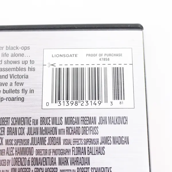 Red & Red 2 Double DVD Set 2013, Bruce Willis/Morgan Freeman/John Malkovich 