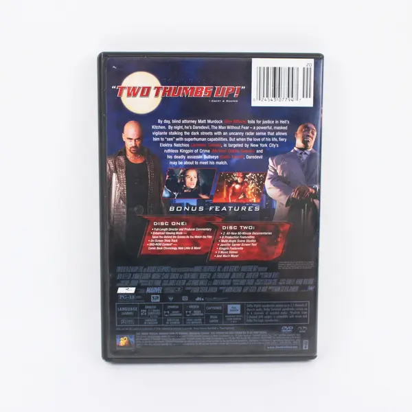 Daredevil Full Screen 2-Disc DVD 2003 Ben Affleck Jennifer Garner