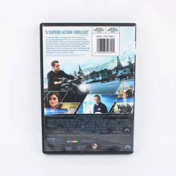 Jack Ryan: Shadow Recruit DVD 2014 Action Thriller, #35264 