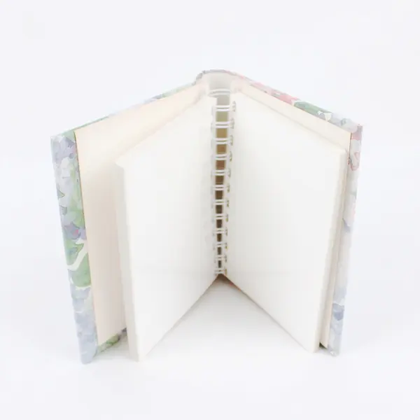 Lot of 2 Small 4"x6" Photo Albums, Floral Design Covers 