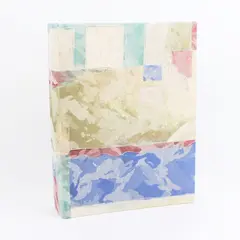 Unbranded 3-Ring Photo Album Fabric Cover Holds 4x6 Photos, 40 Double Sheets 