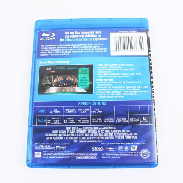 Independence Day Blu-ray 1996, Will Smith/Jeff Goldblum, #2244423