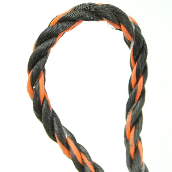 Twisted Polypropylene California Truck Rope Used Coiled 50 ft