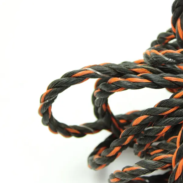 Twisted Polypropylene California Truck Rope Used Coiled 50 ft