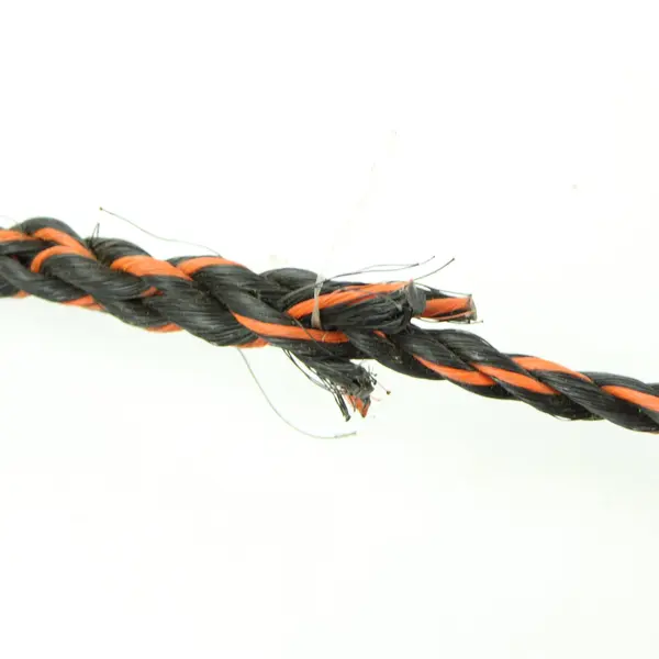 Twisted Polypropylene California Truck Rope Used Coiled 50 ft