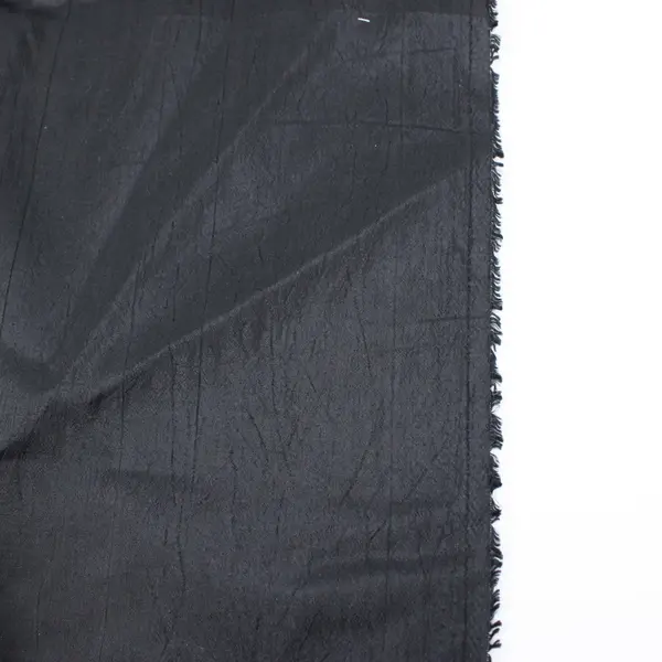 Black Synthetic Blend Fabric for Sewing Crafts Costumes