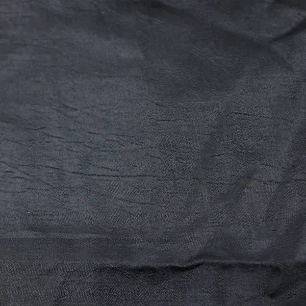 Black Synthetic Blend Fabric for Sewing Crafts Costumes