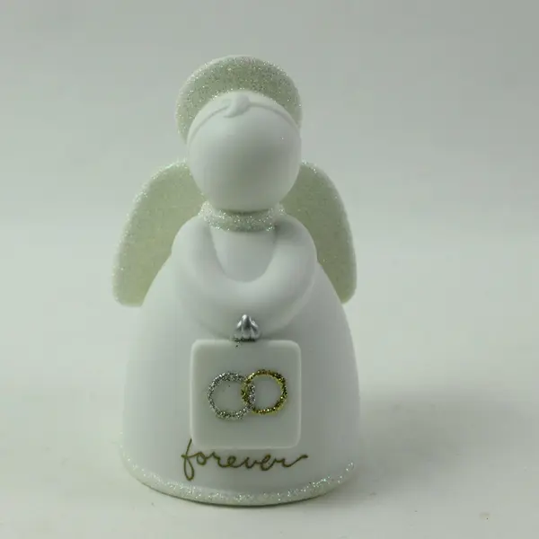 Enesco Simply Celebrate Double Ring Angel Bell 107906