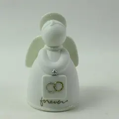 Enesco Simply Celebrate Double Ring Angel Bell 107906