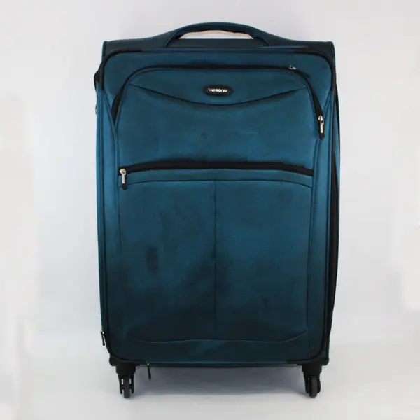 Samsonite 33in Teal Soft-Sided Rolling Suitcase 4500274896