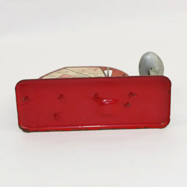 Jiffy-Way Vintage Red Metal Egg Scale Minneapolis Minn USA Pat 2205917