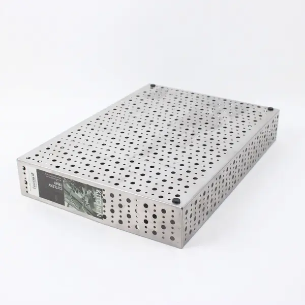 Metropolitan Stainless Steel Perforated Cutlery Tray