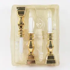 Bethlehem Lights H96554 3PK Battery Operated Ivory Window Candles