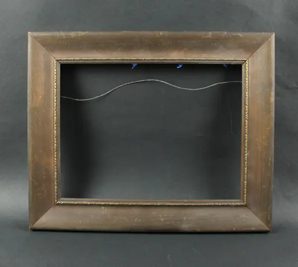 Meier & Frank Dark Brown Wooden Picture Frame 9x12 No Glass