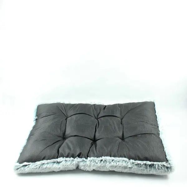 Wayimpress Plush Fuzzy Dog Bed Pale Blue 35 x 23.5 Inch