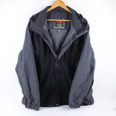 Eddie Bauer WeatherEdge Men's XL Gray Windbreaker Jacket