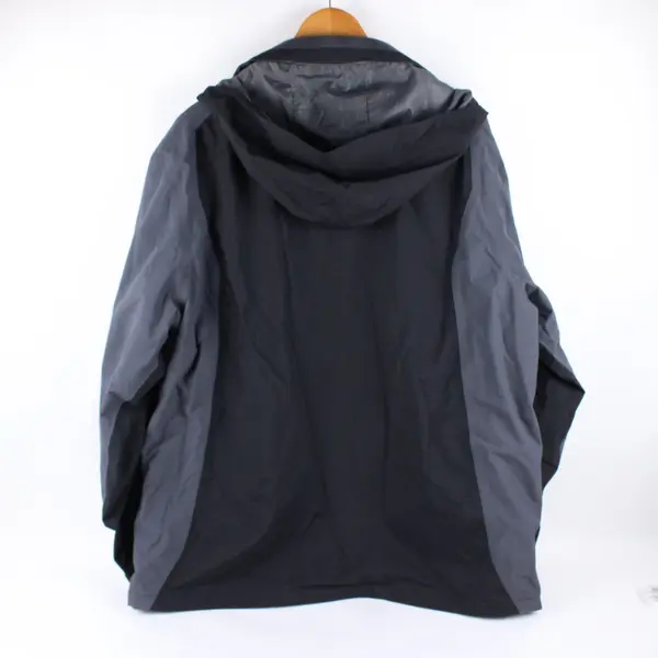 Eddie Bauer WeatherEdge Men's XL Gray Windbreaker Jacket