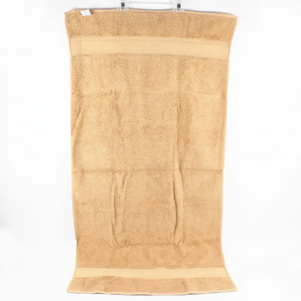 JCPenney Home Collection Goldenrod Bath Towel Textured Terry Border