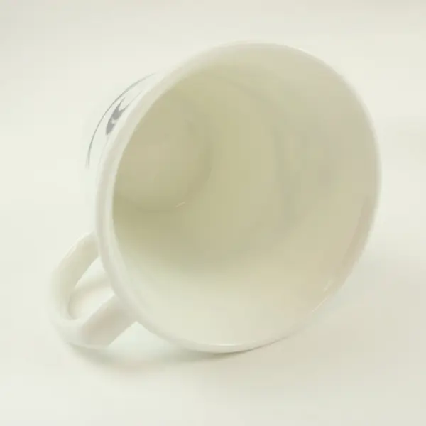 Set of 5 Corning Corelle Lyrics Black White Coffee Mugs
