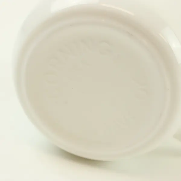 Set of 5 Corning Corelle Lyrics Black White Coffee Mugs