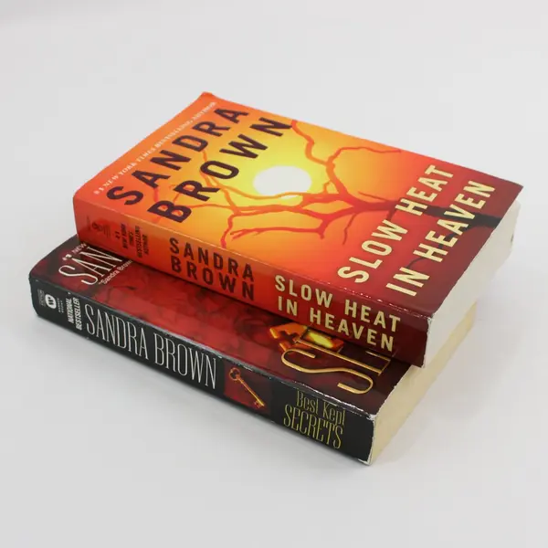 Lot of 2 Sandra Brown Paperback Novels 2004 & 2012 Good Condition