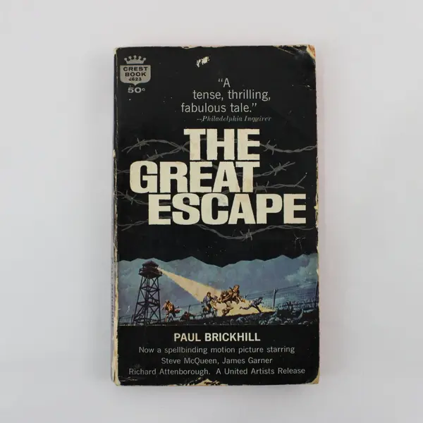 Lot of 2 Vintage War Paperbacks The Great Escape & A Sense of Honor