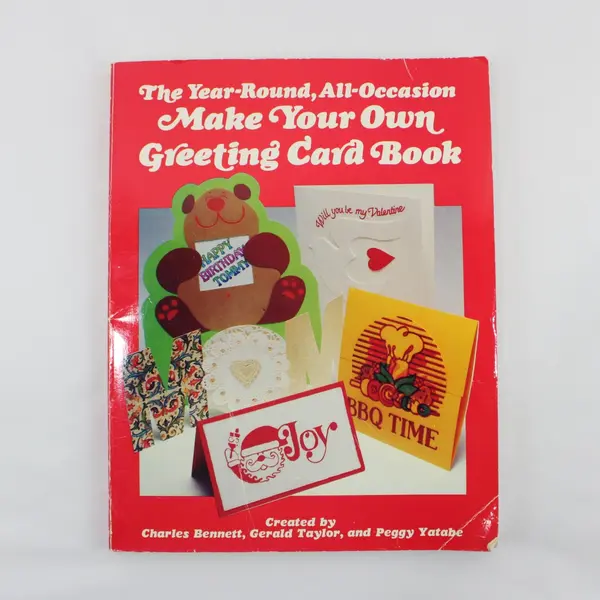 Lot of 2 Make Your Own Craft Books Creating Greeting Cards & Beadweaving PB