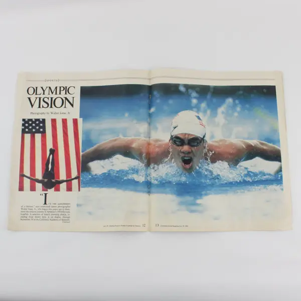 1984 San Francisco Examiner California Living Olympic Vision, July 29