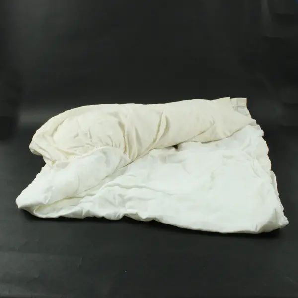 Full-Size Cream Gathered Dust Ruffle Bed Skirt
