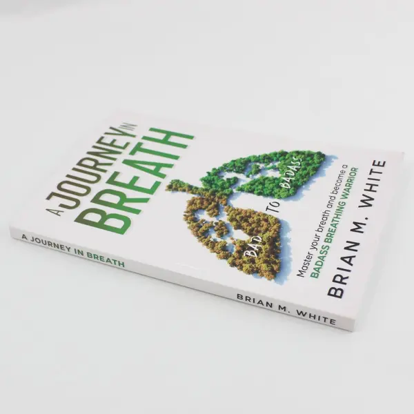 A Journey in Breath Brian M. White Paperback 2023 Breathwork Very Good