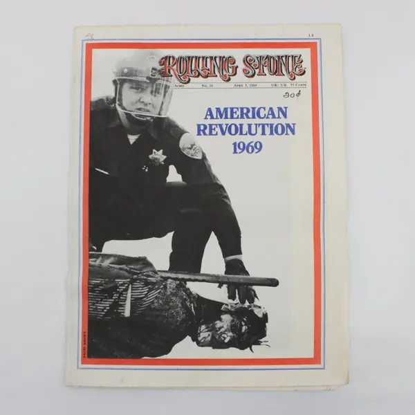 Rolling Stone No. 30 April 5 1969 Partial Issue American Revolution