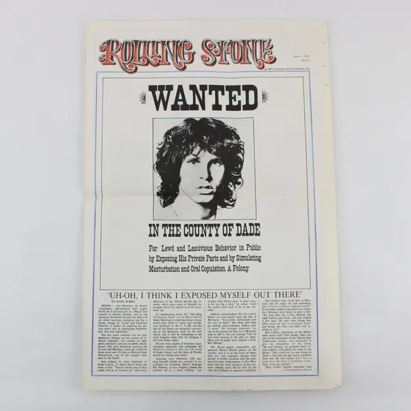 Rolling Stone No. 30 April 5 1969 Partial Issue American Revolution
