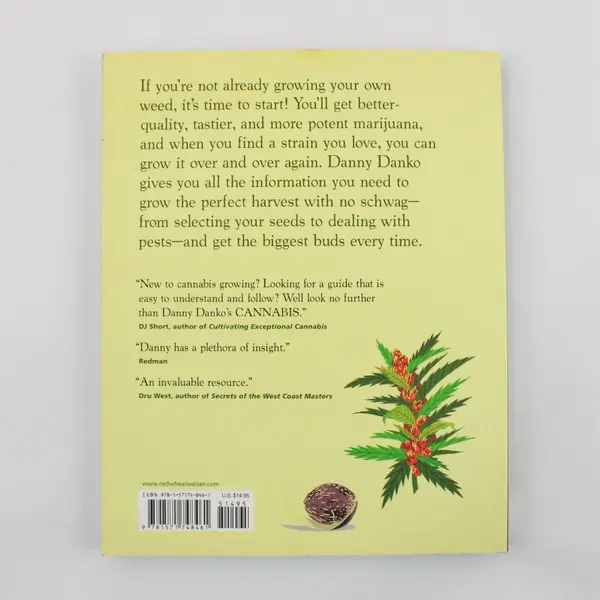 Cannabis A Beginner's Guide to Growing Marijuana Danny Danko 2018 Paperback