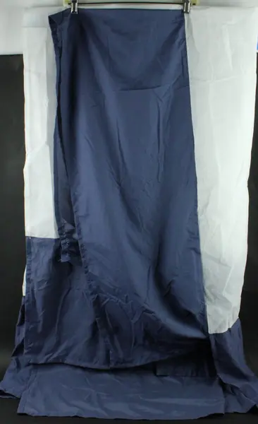 Kohl's Dark Blue Queen Bed Skirt 60 x 80 Inch 15 Inch Drop