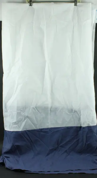 Kohl's Dark Blue Queen Bed Skirt 60 x 80 Inch 15 Inch Drop