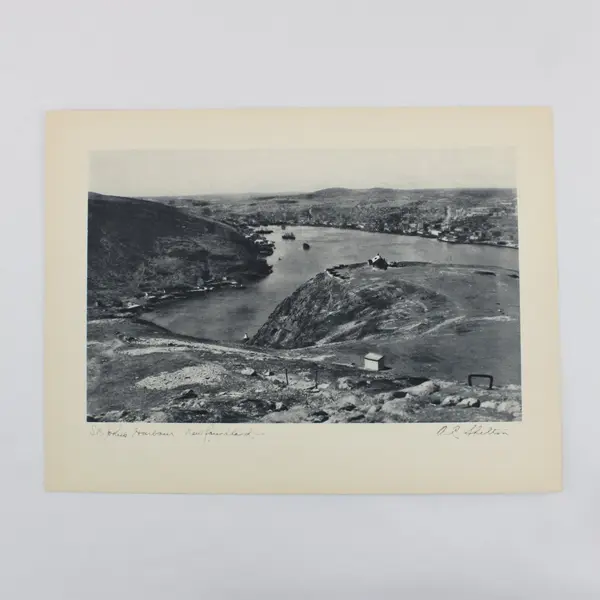 Lot of 3 Vintage 1930s Newfoundland St John's Harbour Photo Prints 9X12