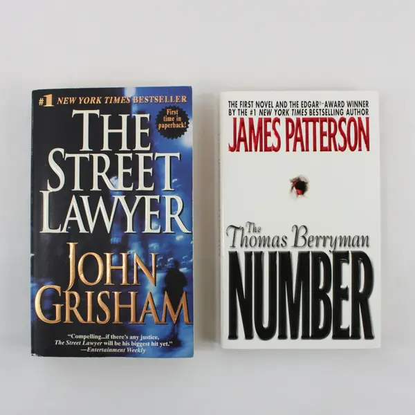 VTG Lot of 2 Crime Thriller Novels James Patterson 2006 John Grisham 1999 PB