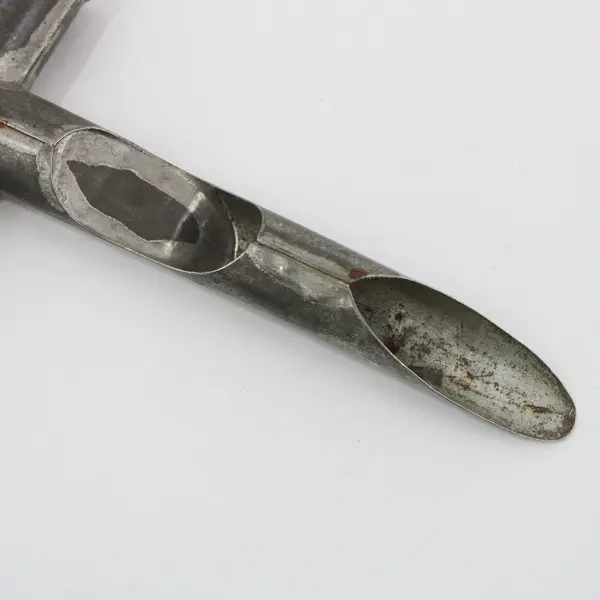 Antique Primitive Tin Metal Apple Corer T-Handle