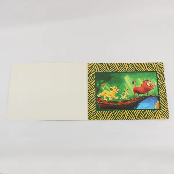 The Lion King Special Edition Lithograph 1995, Walt Disney 9"x12"
