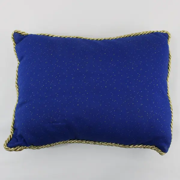 Handmade Felt/Cotton Christmas "Holy Night" Cushion 14"x10" 