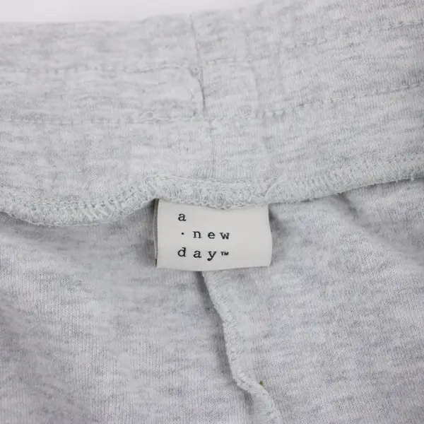 A New Day Women's Gray Jersey Drawstring Shorts Size XL