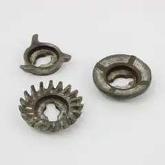 Landers, Frary & Clark Universal Meat Grinder Vintage 3-Piece Cast Iron Set