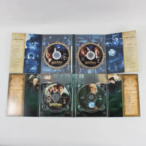 Harry Potter DVD Lot of 5 Films Years 1-4 & 6 Sorcerer's Stone Half-Blood Prince